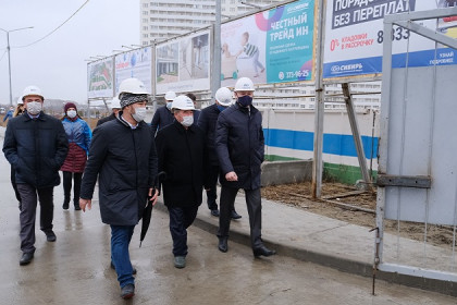 Стройплощадки будут работать в три смены в Новосибирске