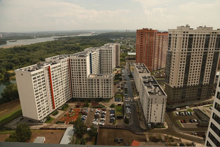 В два раза выросли темпы строительства в Новосибирской области с начала 2022 года