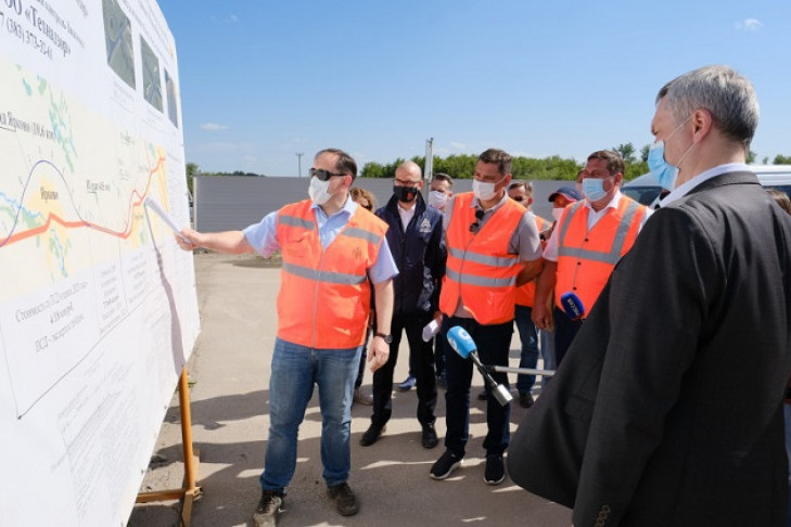 Губернатор Андрей Травников проконтролировал ход реконструкции автодороги на участке Новосибирск – Ярково