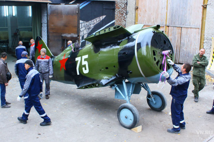 Сбитый истребитель «Чайка» времен войны восстановили в НГТУ