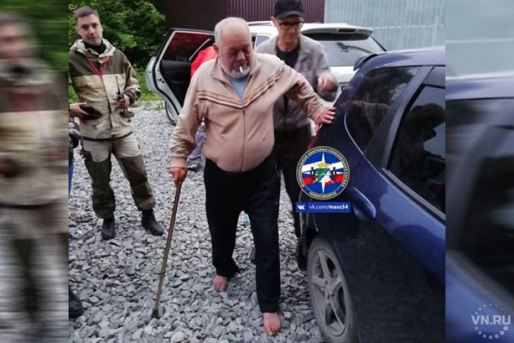 Босой 84-летний пенсионер всю ночь искал пропавшую собаку