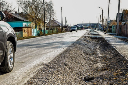 Новую дорогу получили жители микрорайона Закаменка в Купино