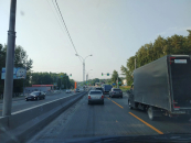 Как изменилась дорожная обстановка в Новосибирске во время топливного кризиса