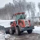 Дорога под контролем при вывозе зерна перед посевной в Искитимском районе