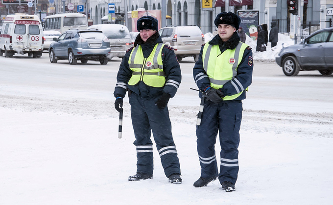 Охоту на таксистов открыли инспекторы ГИБДД в Новосибирске