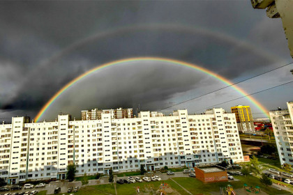 Интенсивные ливни надвигаются на Новосибирскую область