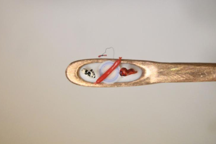 Миллиметрового котенка по имени Гав создал новосибирский левша Анискин