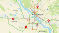 Морозы улучшили ситуацию с пробками на дорогах Новосибирска