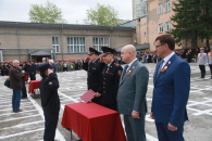 В Новосибирске молодые полицейские произнесли слова присяги
