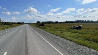 Кроссовер улетел в кювет на новосибирской трассе — погибла пассажирка
