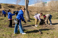 Губернатор Андрей Травников поручил начать весеннюю уборку территорий раньше обычного