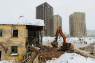 На улице Игарской в Новосибирске снесли еще три аварийных дома по проекту КРТ