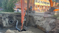В Новосибирске стабилизировали ситуацию с коллектором на Горском