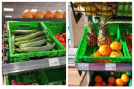 В магазинах Новосибирска ограничивают отпуск огурцов в одни руки