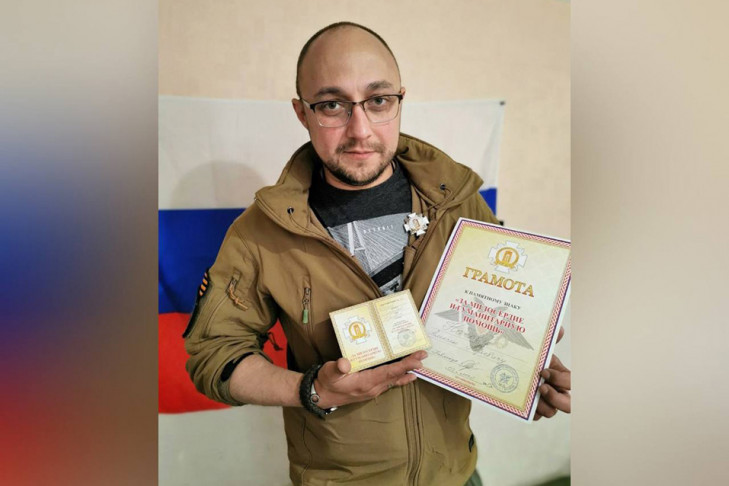 Общественник Алексей Носов из Новосибирска награжден знаком «За милосердие и гуманитарную помощь»