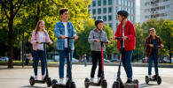 Самокаты — в сторону: в центре Новосибирска 9 мая запретят арендные электросамокаты