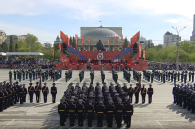 В Новосибирске прошел Парад Победы