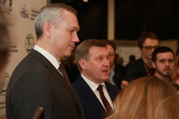 Андрей Травников поддержал решение Анатолия Локтя участвовать в выборах мэра Новосибирска