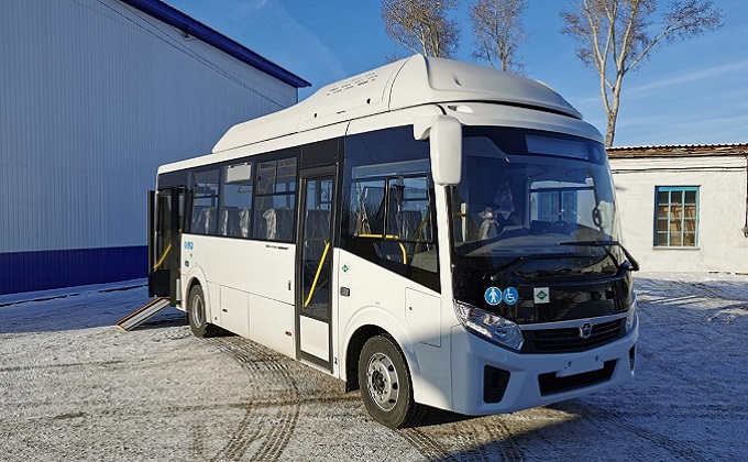 Уникальный автобус для инвалидов вышел в рейс в Куйбышеве
