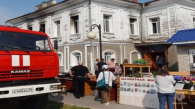Дом детского творчества загорелся в Новосибирской области