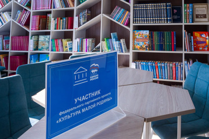 Модельную библиотеку открыли в селе Сузунского района