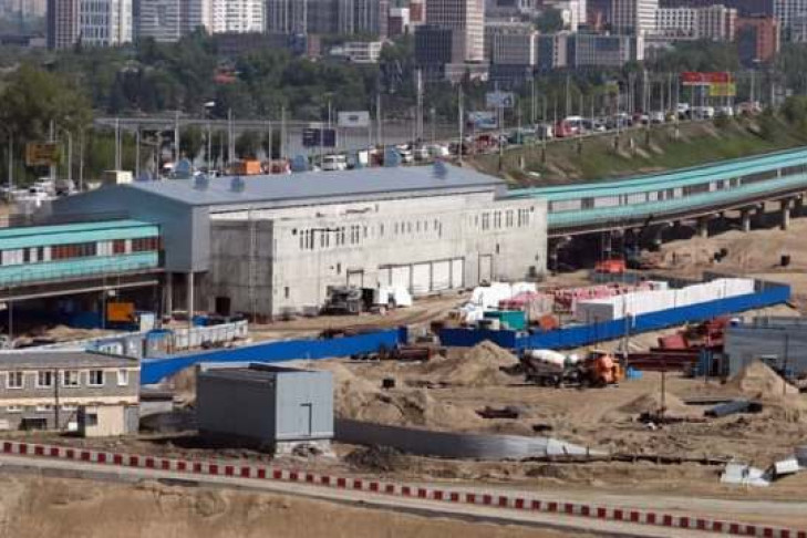 Станция метро «Спортивная» в Новосибирске готова на 80 процентов