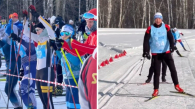 Губернатор Новосибирской области принял участие в «Лыжне России»