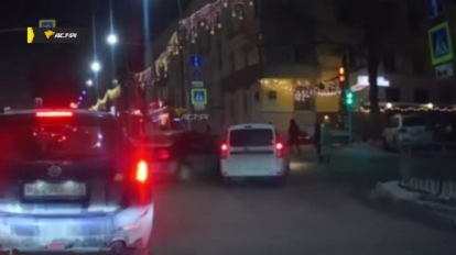 Женщина пострадала в ДТП на Красном проспекте в Новосибирске