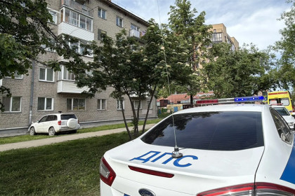 Пенсионер на «Тойоте» насмерть разбился об пятиэтажку в Новосибирске