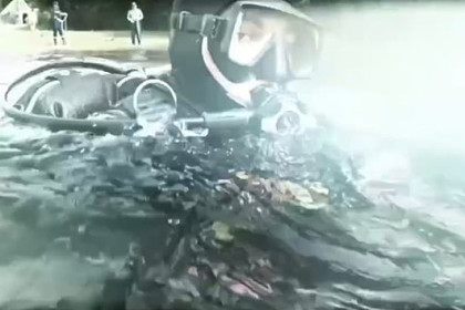 Демо-версию смерти в воде показали новосибирские спасатели