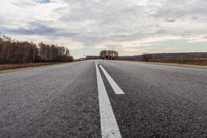 Завершен ремонт дороги до аэропорта Толмачево Новосибирска