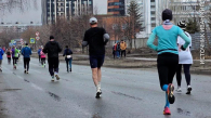 Весенний полумарафон прошёл в новосибирском Академгородке