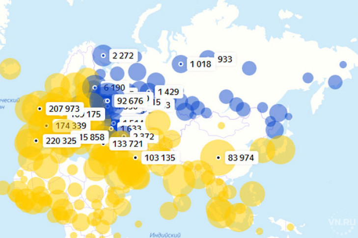 Карта коронавируса 8 мая: новая статистика заболевших в России
