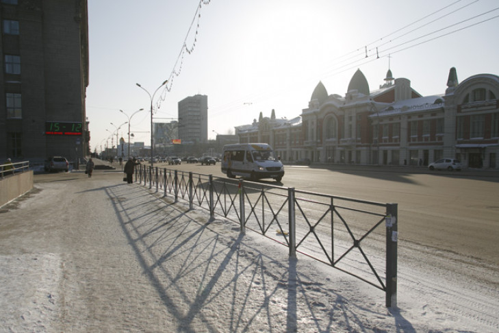 Новосибирск зажат заборами 