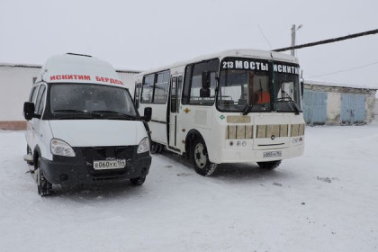 На сложные маршруты вышли новые автобусы в  Искитимском районе 
