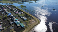 В Новосибирской области снизился уровень воды в реке Омь