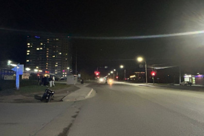 Три человека пострадали в ДТП с мотоциклом в Первомайском районе Новосибирска