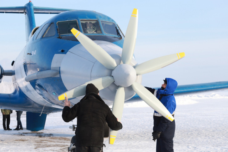 Самолет с уникальным электродвигателем испытали в Новосибирске