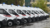 Новосибирские больницы получили 15 новых современных машин скорой помощи