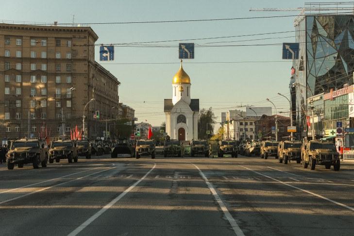 Перекрытие дорог в Новосибирске 9 мая – полный список улиц и время