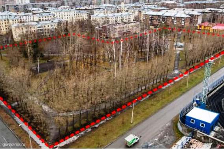 Опрос о новом облике сквера Калинина запустила мэрия Новосибирска