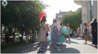 Сотни новосибирцев прошли маршем по городу в честь Дня клоуна