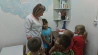 Круглоозерские малыши побывали “на приеме”