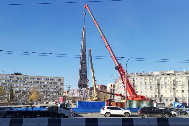 Стелу «Новосибирск – Город трудовой доблести» откроют в годовщину Указа Сталина