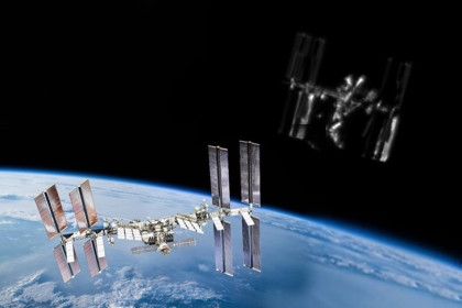 Житель Новосибирска Александр Тюлькин сфотографировал летящую МКС