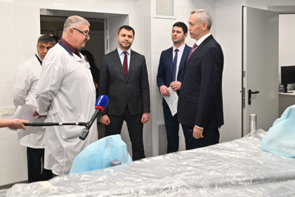 Новый сосудистый центр создаётся в Октябрьском районе Новосибирска