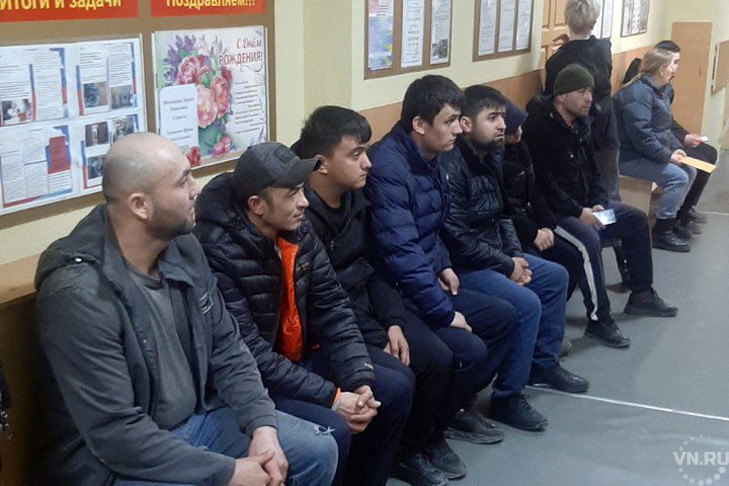 Мигранты из «Шашлычного двора» массово заболели перед отправкой в военкомат