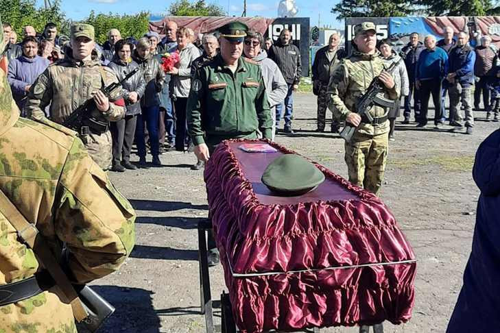 Капитана Герлинга похоронили через полгода после гибели в Донбассе