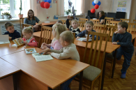 Убинские малыши посетили “семейное кафе”