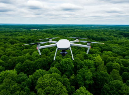 Беспилотники могут заменить авиацию в лесной отрасли